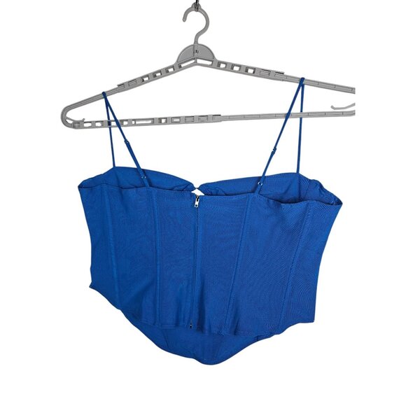 Fashion Nova Corset Size 3XL Blue Eyes On The Prize - Picture 4 of 7